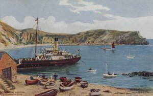 Stoombootaanlegplaats, Lulworth Cove